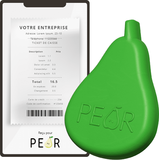 COMMENT OBTENIR MON APPAREIL PEAR